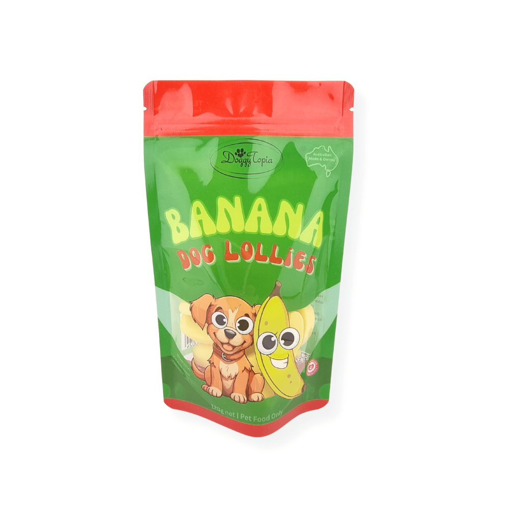 Banana Dog Lollies