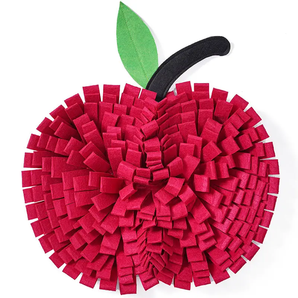 Red Apple Snuffle Mat