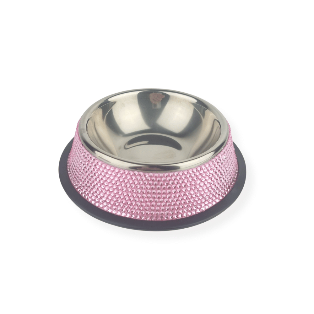 Diamante Dog Bowl