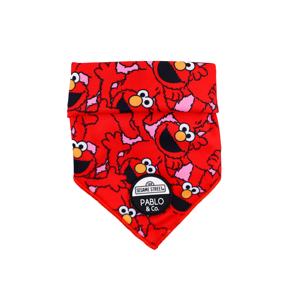 Pablo & Co Sesame Street - Elmo Dog Bandana | DoggyTopia