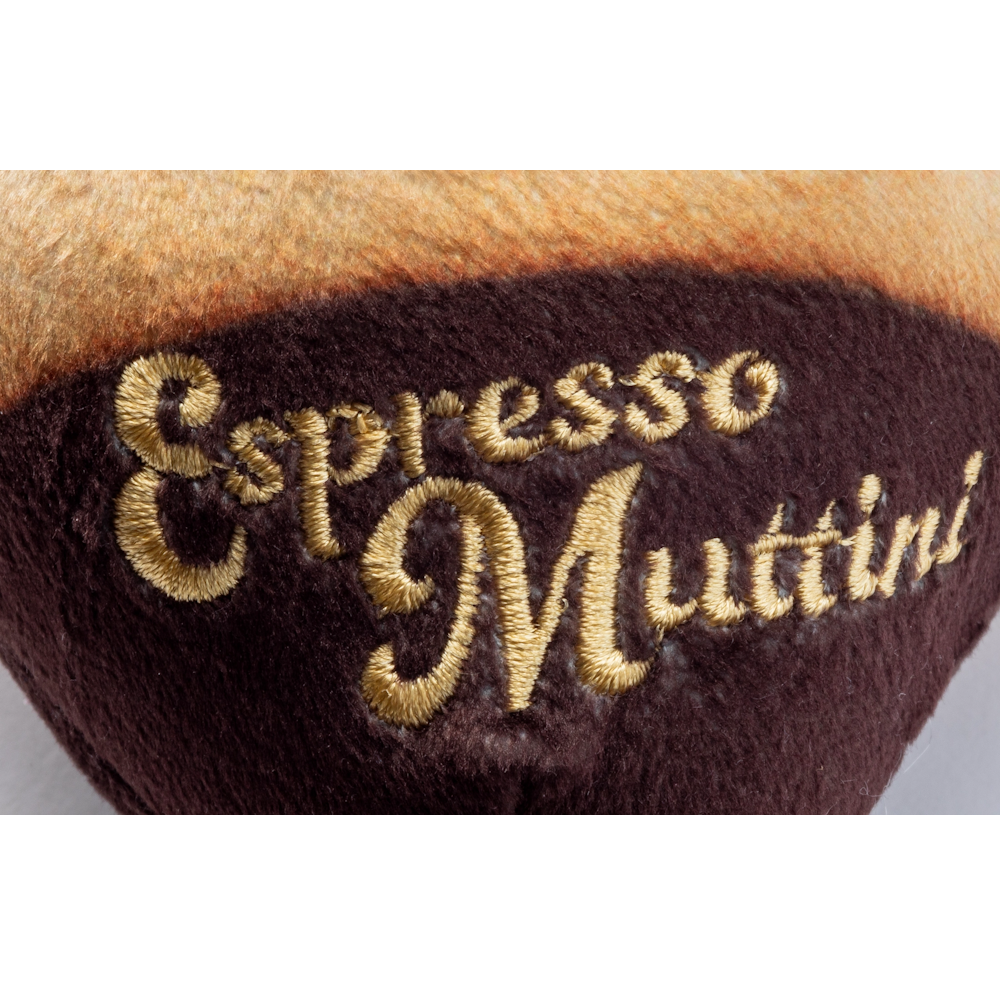 Espresso Muttini Dog Toy