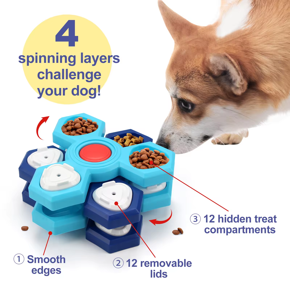 Petal 4 Tier Dog Puzzle