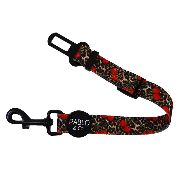 Pablo & Co Leopard Cherries Adjustable Car Restraint