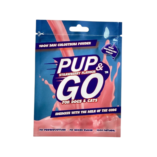 L'barkery Pup n Go - Strawberry Single shot Sachet