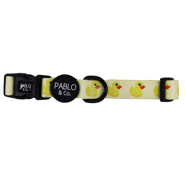 Pablo & Co Rubber Ducky Dog Collar