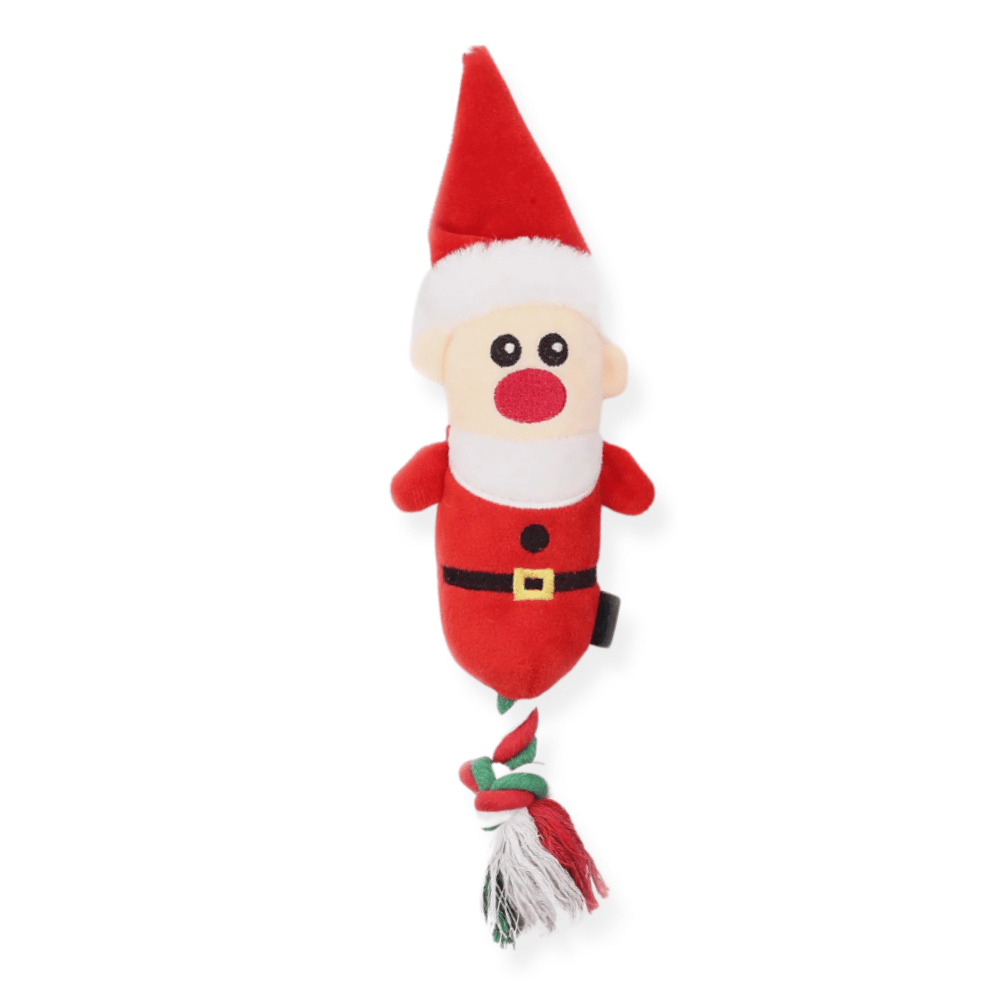 Santa Rope Tug Dog Toy