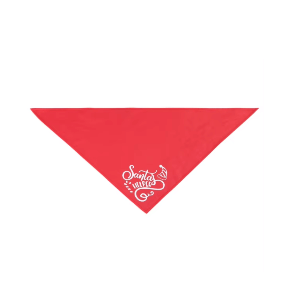 Santa's Helper Dog Bandana