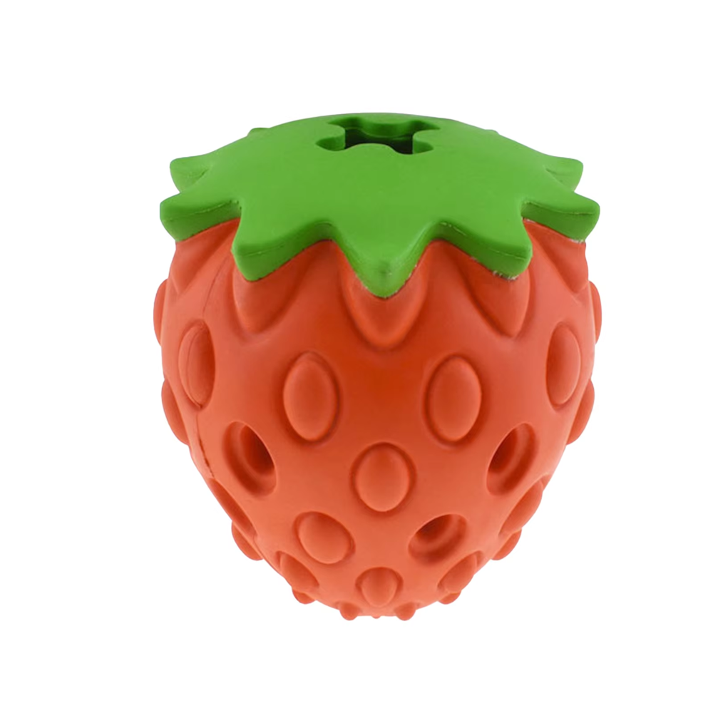 Strawberry Treat Dispenser Toy