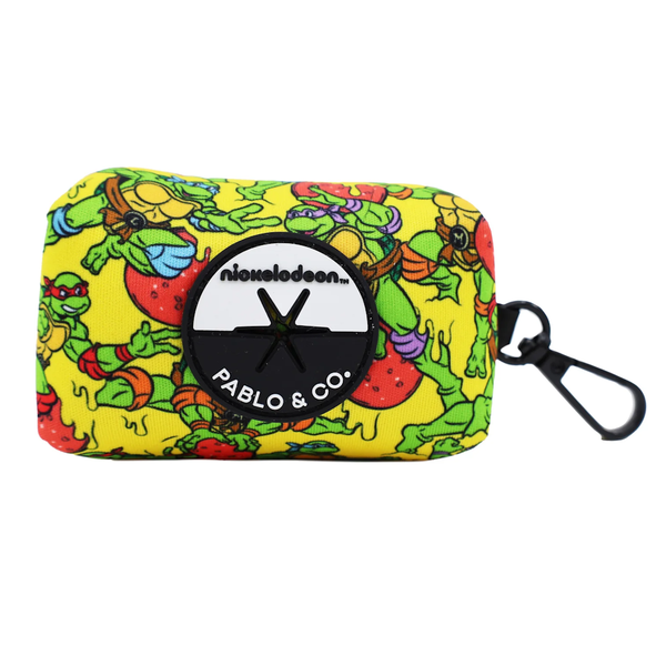 zzz Pablo & Co: TMNT - Pizza Party Dog Poop Bag Holder