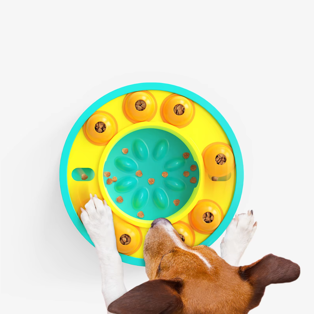 Wheel Slow Feeder Dog Puzzle