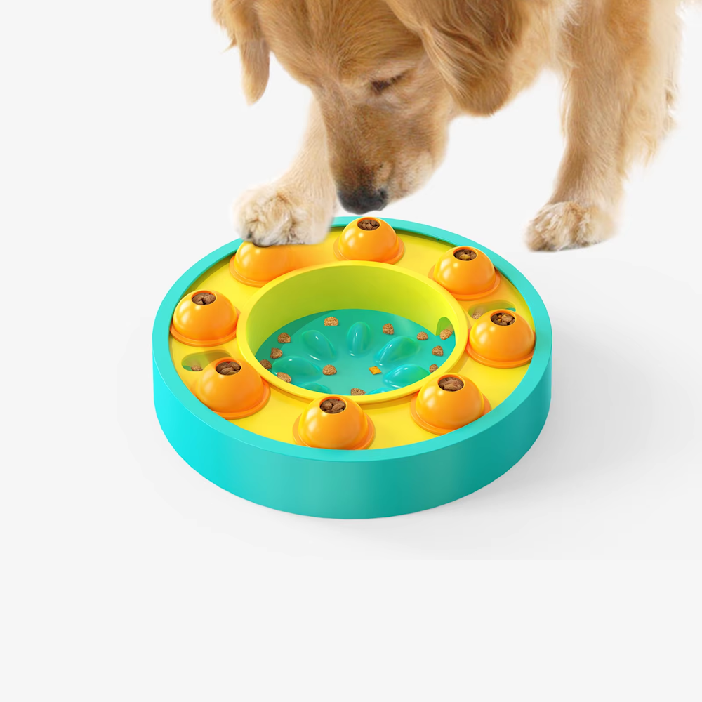 Wheel Slow Feeder Dog Puzzle