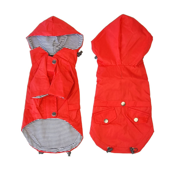 Worthy on sale dog raincoat