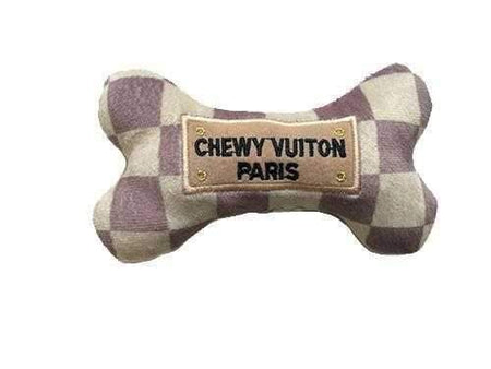 Chewy Vuiton Interactive Trunk Toy, Chewy Vuiton, Designer Dog Toy, Haute  Diggity Dog Toy, Plush Bone Toy, Designer Bone Toy - Tails in the City