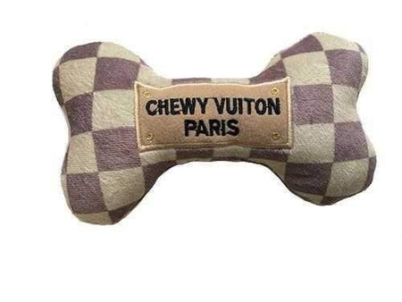 Chewy Vuitton Ball Plush Toy - Posh Pets Australia