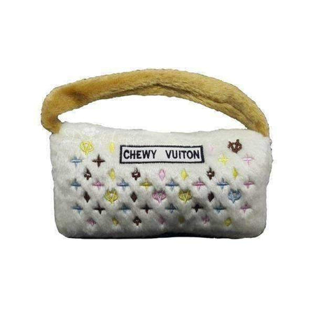 Haute Diggity Dog - Chewy Vuiton Handbag Checker Plush Dog Toy