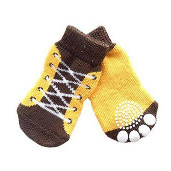 Mustard Long Lace Socks